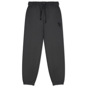 Серые спортивные брюки Logo Your Fate из хлопка цвета anthracite