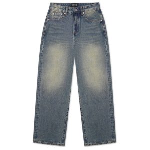 Синие багги джинсы из денима унисекс Your Fate — свобода движения в каждой нити