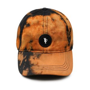 Жёлтая кепка Your Fate Dyed унисекс из хлопка — винтажная окраска как отражение внутреннего состояния